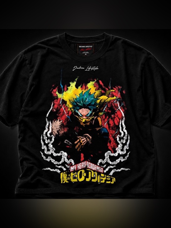 Dechire Lifestyle Other - Déchiré Lifestyle x My Hero
Academia Tee - Size XL - NWT